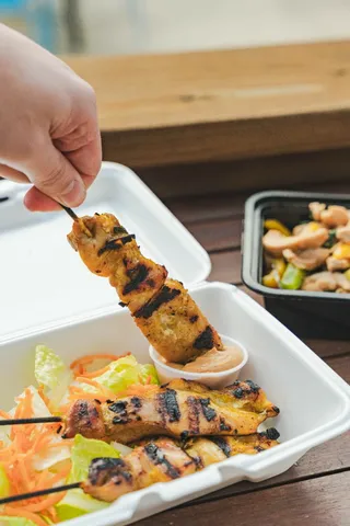 Grilled Chicken Satay (3 Skewers)